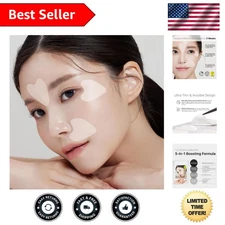 Invisible K-Beauty Wrinkle Patches for Eyes, Forehead & Smile Lines - 24 Pack