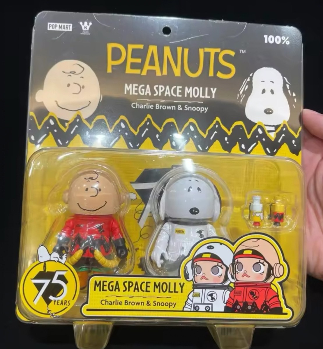 PEANUTS MEGA SPACE MOLLY フィギュアセット ゲームキャラクター