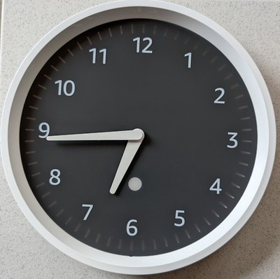 Amazon Alexa Echo Wall Clock Wanduhr