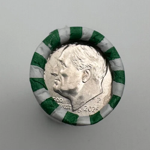 2025-P Roosevelt Dime Roll Uncirculated obw
