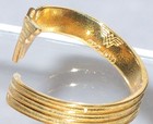 Alex and Ani Wonder Woman 925 Sterling Silver Gold Plated Ring Adjustable Sz 7-9 — photo 8