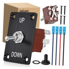 Reverse Polarity Toggle Switch Heavy Duty Momentary 4Pin (ON)-Off-(ON)