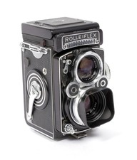 Rolleiflex 6X6 TLR 3.5F Medium format film camera with Planar 75mm F3.5 2706