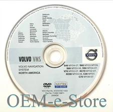 2003-2007 Volvo XC70 V50 V70 GPS Navigation DVD West U.S CAN Map Version 2011