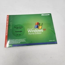 Microsoft Windows XP Home Edition PC Version 2002 Software Brand New Synergio