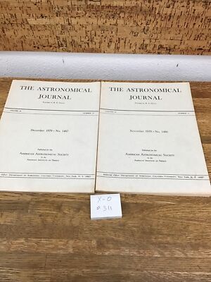(Lot Of 2)  1979 The Astronomical Journal