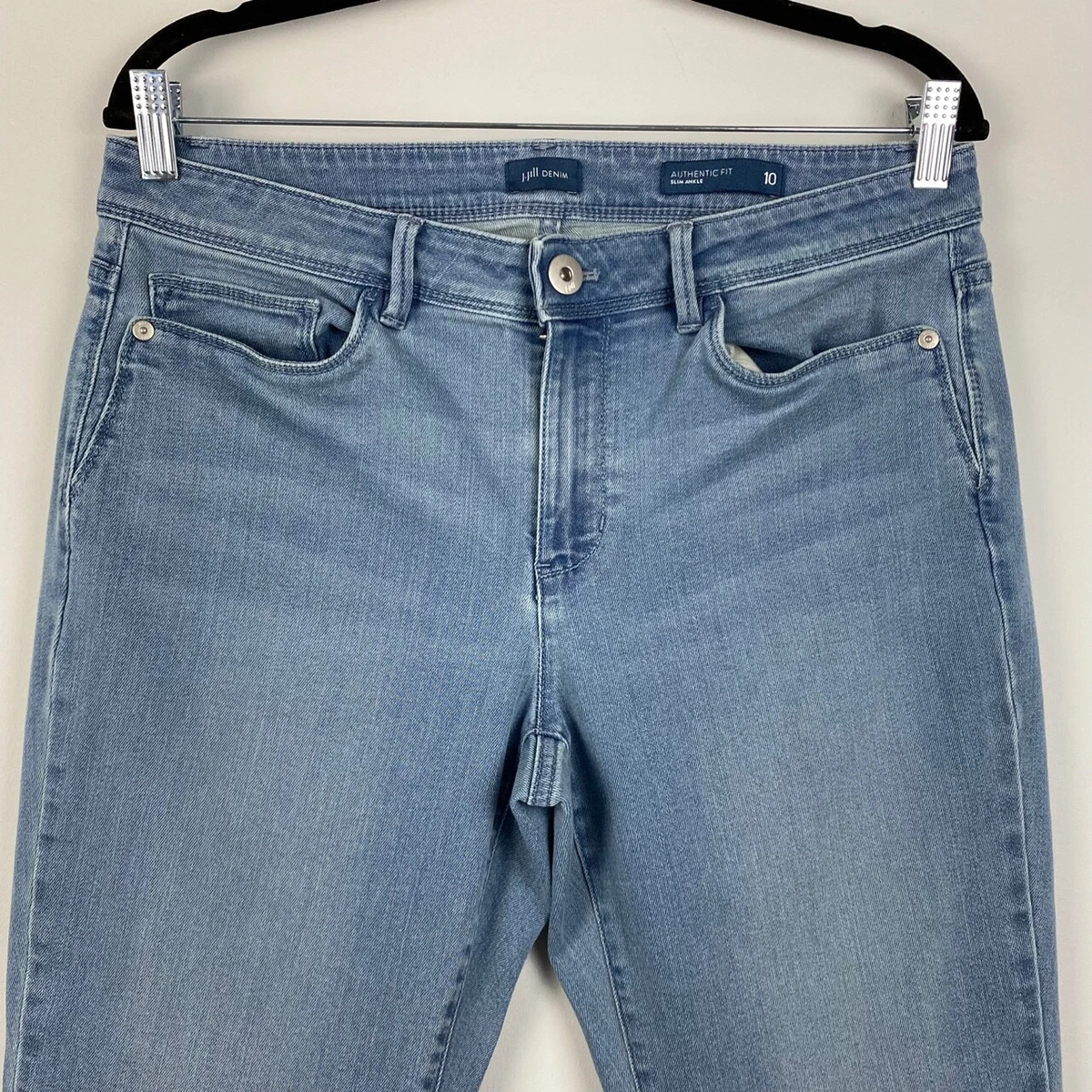 J jill authentic fit slim sale ankle jeans