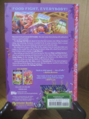 R.L. STINE AUTHENTIC SIGNED/AUTOGRAPHED GARBAGE PAIL KIDS CAMP DAZE BOOK - Picture 3 of 7