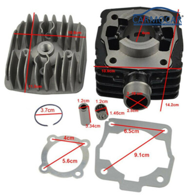 Cylinder Piston Kit Pro JR SR Mini Adventure For New 50 SX 50SX - Foto 6