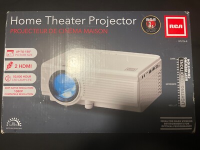 Home Theater Projector RCA LCD projection panel and LED Projection 