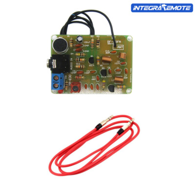 88-108MHz FM Wireless Microphone Suite FM Radio 3.5mm Male to Male Audio Cable