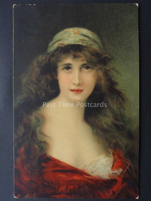 Schöne Damen JULIET Kenner Chromo nach Asti um 1906 von Raphael Tuck 2731