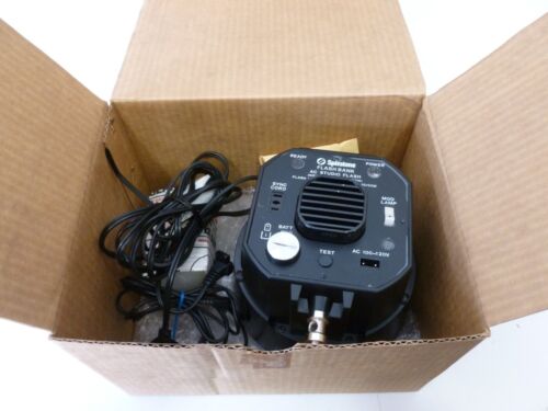 PG-3200 AC Studio Flash Modeling Lamp 100-120V Complete With Cords - Works - Picture 8 of 8