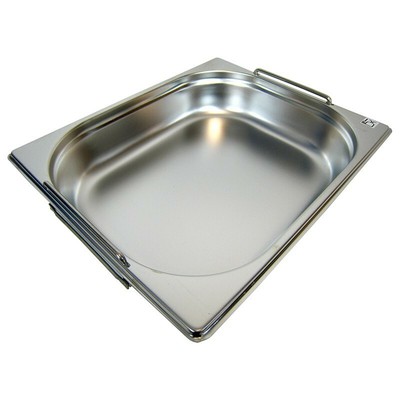 GN Behälter Gastronorm 1/2 Edelstahl 65 mm - 200 mm Tiefe mit FALLGRIFF