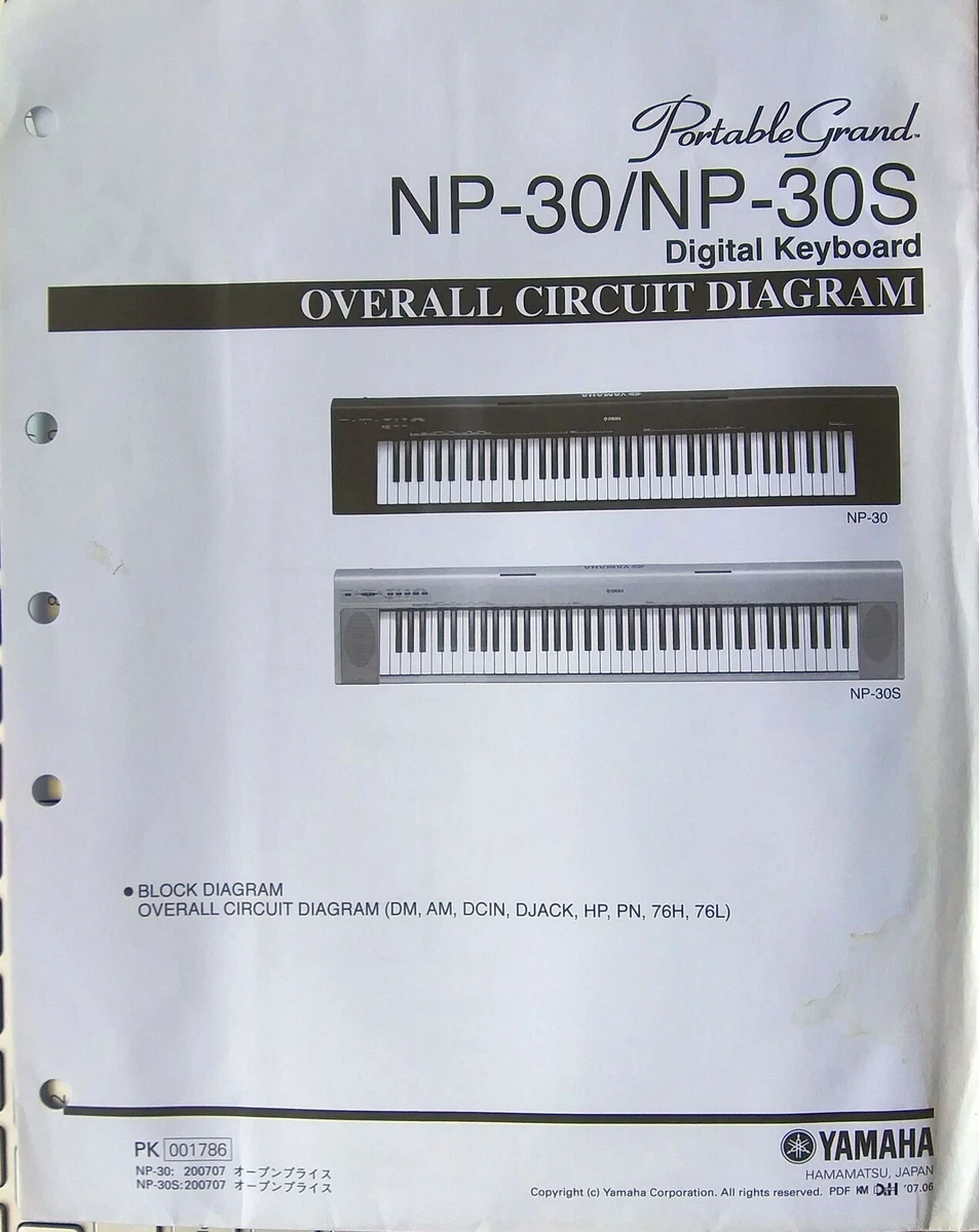 Yamaha np top 30 digital piano
