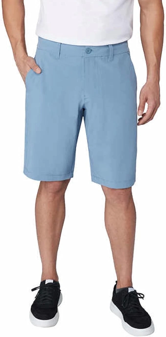 Hang Ten Golf Shorts Mens 38 Blue Lightweight Quick Dry 4-Way Stretch 12" Inseam