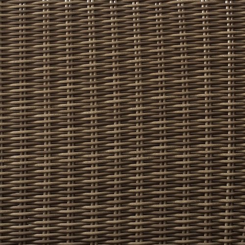 Bradenton 5Pc Outdoor Wicker Sectional Set Navy/Weathered Brown - Picture 12 of 12