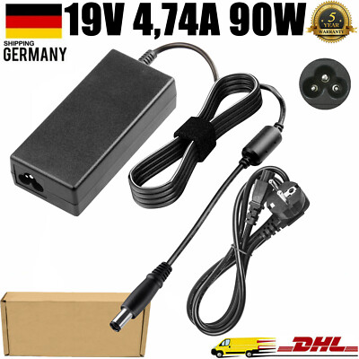 HP Netzteil Ladegerät 90 Watt 19V 4,74A 90W PPP012L-E PA-1900-32HT Stromkabel