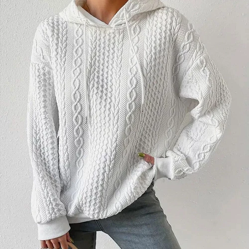 Damen Sportswear Oversized Pullover Hoodie Kapuzenpullover Hoody Sweatshirt DE** - Bild 5 von 22