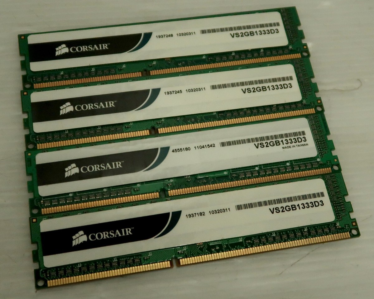Corsair Ram Ddr3 Ddr3 1333mhz Vs2gb1333d3 Corsair Memória RAM XMS3