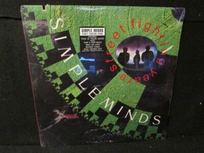 SIMPLE MINDS Street Fighting Years 1989 VINYL LP A&M 13927 New SEALED w Hype