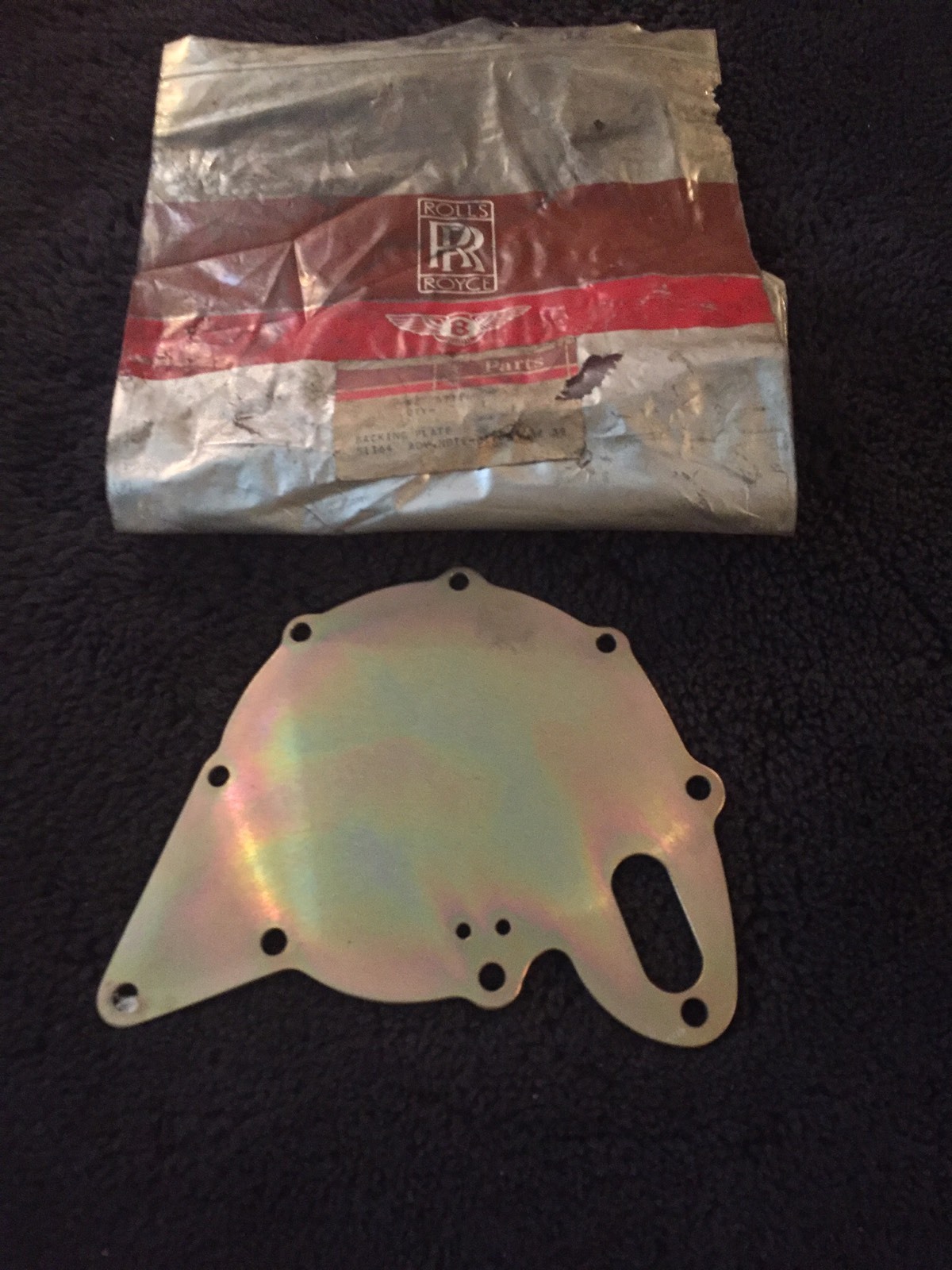 Rolls-Royce Bentley Silver Wraith MK VI Water Pump Back Plate 1946-55 RE5771 OEM