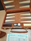 Vintage Suitcase Style Backgammon game 11 Inches By 7 3/4 (Closed) Inst. — photo 4