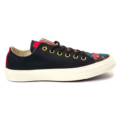 Converse CTAS OX Chuck Taylor All Star black cherry red 561663C