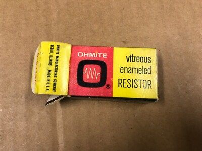 NOS Ohmite Vitreous Enameled Resistor No. 0380