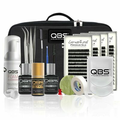 QBS  Wimpernverlängerung Starter Kit Profi - Loventure  Seidenwimpern