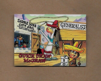 1994 Cardz Hanna-Barbera The Quick Draw McGraw Show Card #2 NM/MT