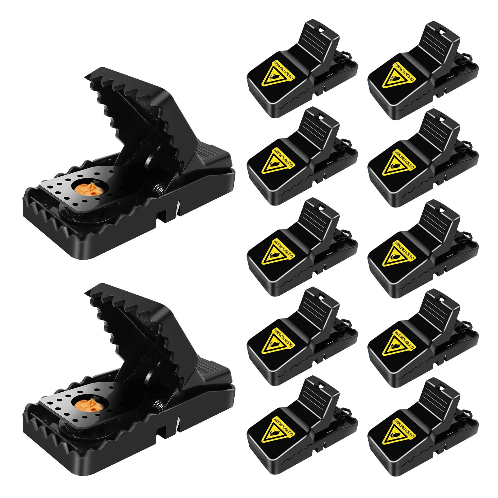 Trap, Rat Traps Indoor for Home Small, Mice Traps Outdoor, Reusable Quick Eff...