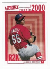2000 Upper Deck Victory Rick Ankiel Saint Louis Cardinals #368 Rookie RC