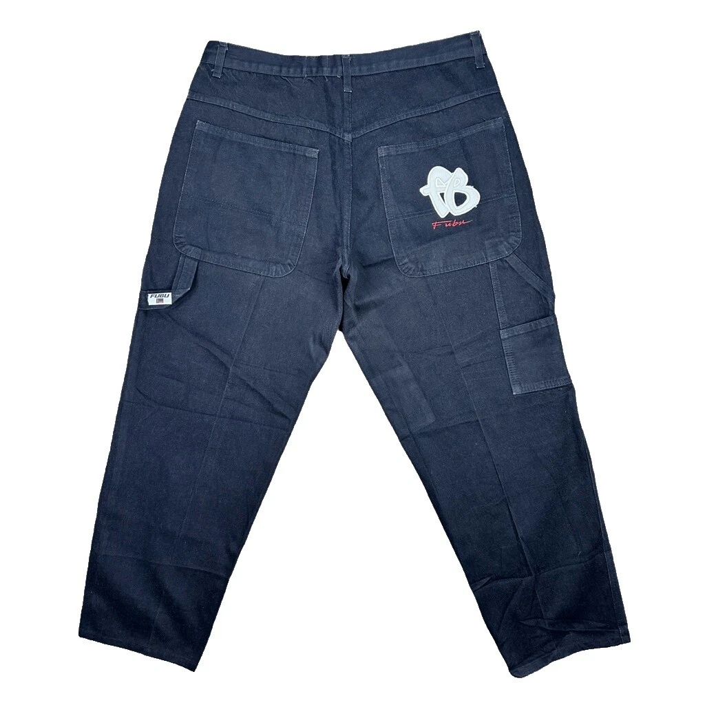 FUBU Black Jeans for Men