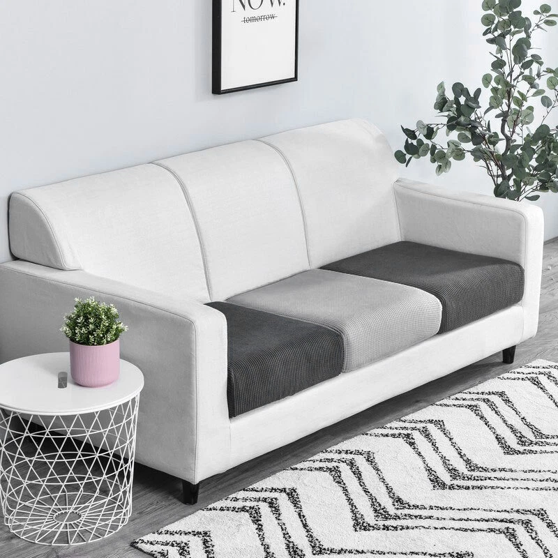 1/2/3 Seater Elastic Stretch Couch Cushion Covers Sofa Seat Slip Cover Protector - Image 4 of 4