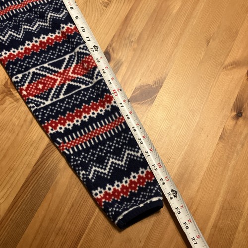 Boys Vineyard Vines Fair Isle Snap Placket Fleece Pullover Sweater Whale XL 18 - Picture 6 of 12