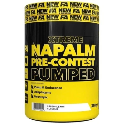 FITNESS AUTHORITY FA Napalm Pre-Contest Pumped 350g Hardcore Pulver Pre Workout Booster