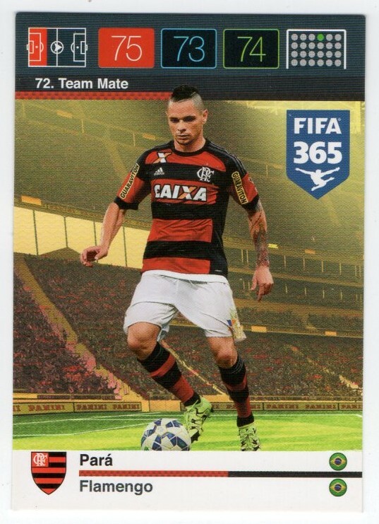 PANINI CARD FIFA 365 2015/16 ADRENALYN XL N.72 PARA' MINT NEW FROM SACHET