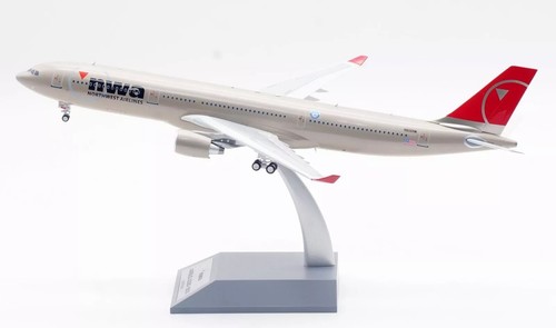B-MODELS NORTHWEST AIRLINES AIRBUS A330-323 1:200 DIECAST B-333-806NW IN STOCK - Picture 2 of 3