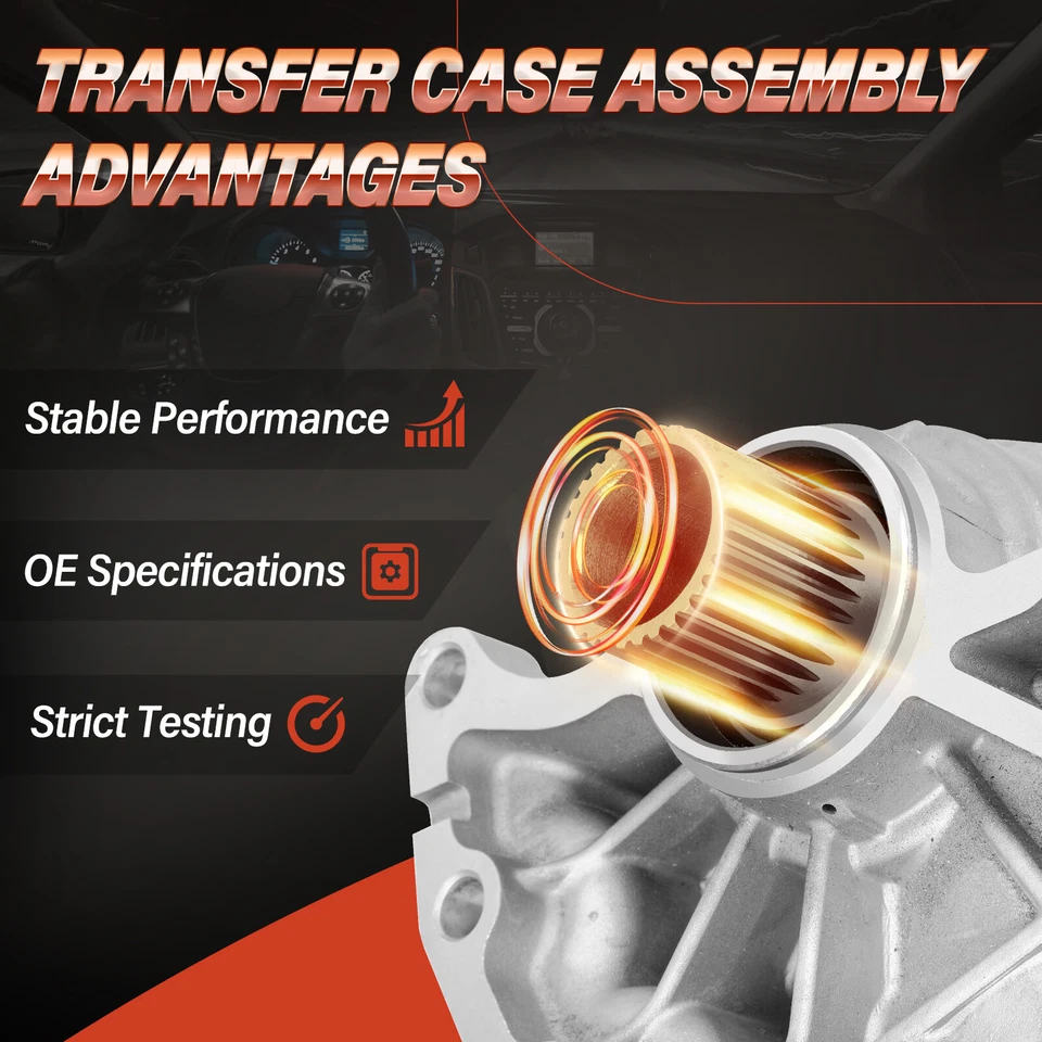 Differential Transfer Case Assembly for Nissan Rogue L4 2.5L CVT trans 2014-2020 Foto 3 de 4