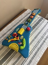 1998 Tyco Sesame Street Elmo's Rock Roll Guitar Jim Henson Co Tested