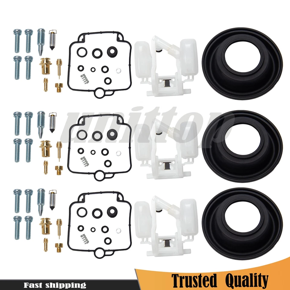 Juego de 3 kit de reparación de reconstrucción de carburador para Triumph Adventurer 900 1996-2002 Foto 2 de 4