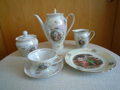 Kafffeeservice  Teeservice MADONNA 6 Personen KAHLA GDR