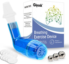 Breathing Exercise Device for Lungs, Mucus Removal Flutter, Flutter Valve Mucus