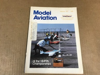 Vintage Model Aviation Magazine - February 1977