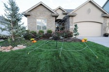 24 Foot Mega Yard Spider Web Halloween Decoration