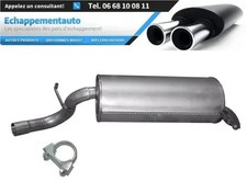 Peugeot 407 2.0 HDI (2007–2010) Auspuff Hinten Mit Zertifikat E