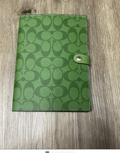 Coach Notebook Rare Neon Green Coach Notebook Rare Neon Green