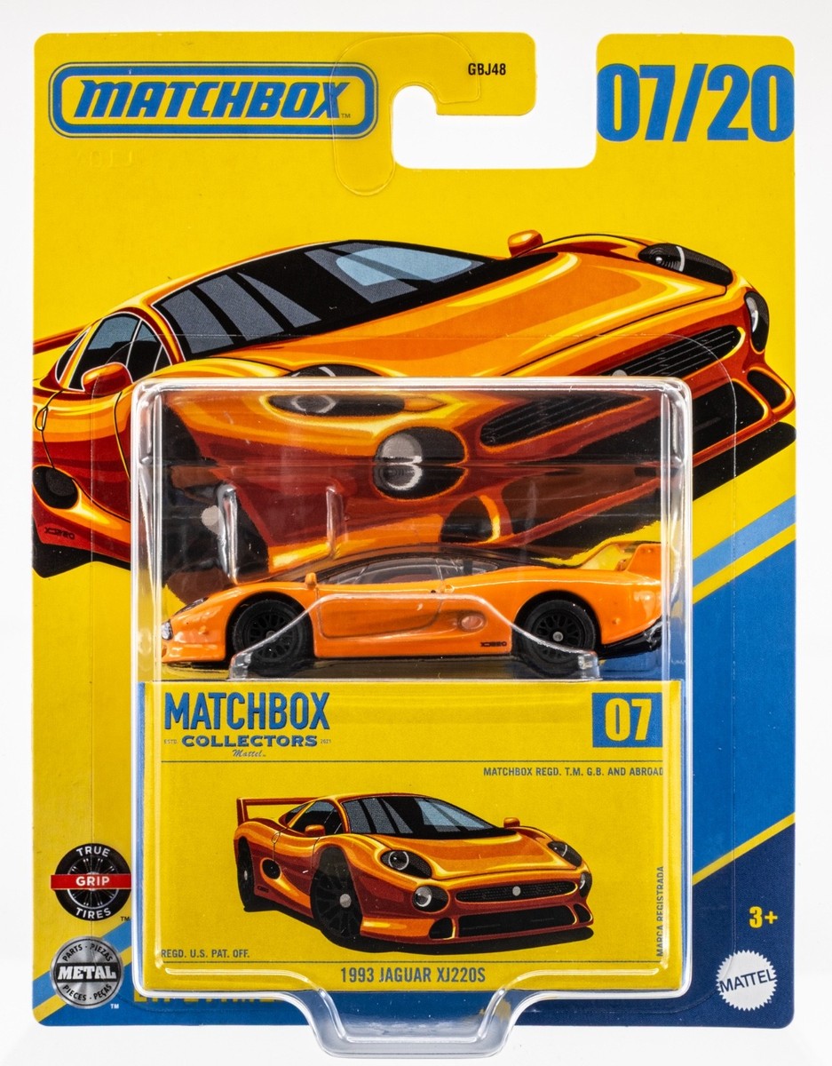 2025 Matchbox Collectors #07 1993 Jaguar XJ220S SATURN ORANGE