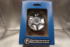 Performance Machine LED PM HARLEY FUEL GAS CAP 1996-2015 0210-2025ARY-CH NEW